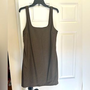 Banana Republic Plaid Dress sz 10 NWT